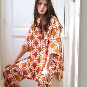ZARA Pyjama Top in Camel